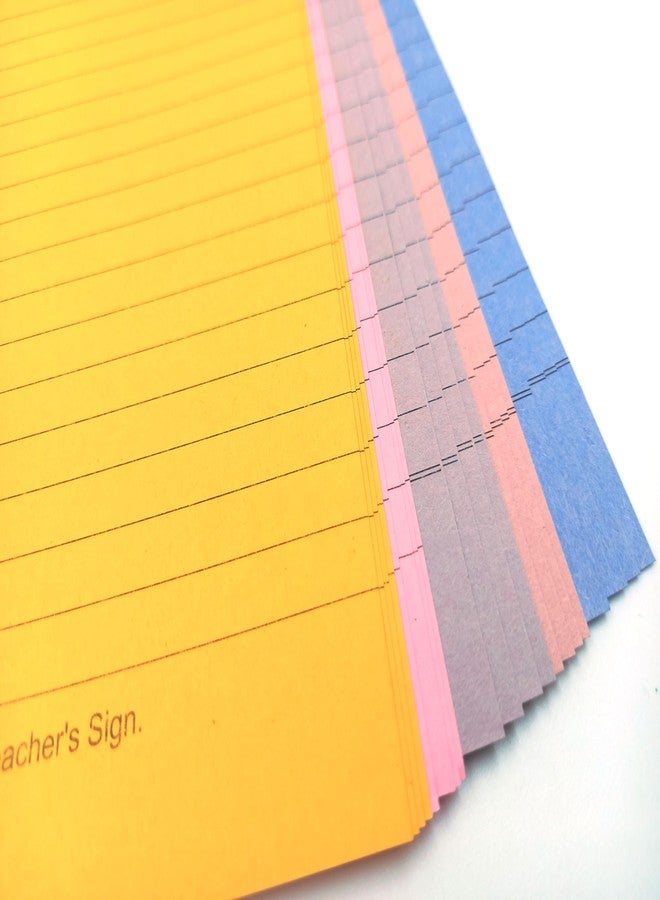 ARETOR A4 School and Projects One Side Line and One Side Plain Pack of 40 Sheets