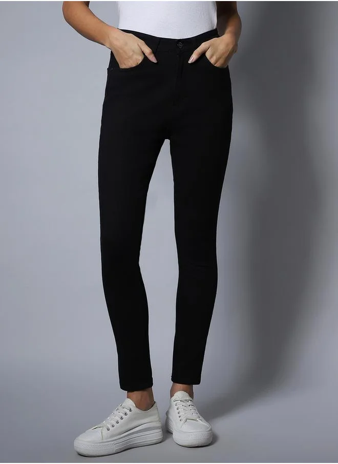 HIGH STAR High Rise Ankle Length Jeans by Styli