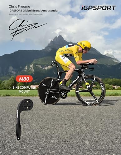 iGPSPORT Bike Computer Mount, Common Extended Out Front Bike Mount Compatible with Garmin Wahoo Cycplus CooSpo XOSS Cycling Computer - Image 2