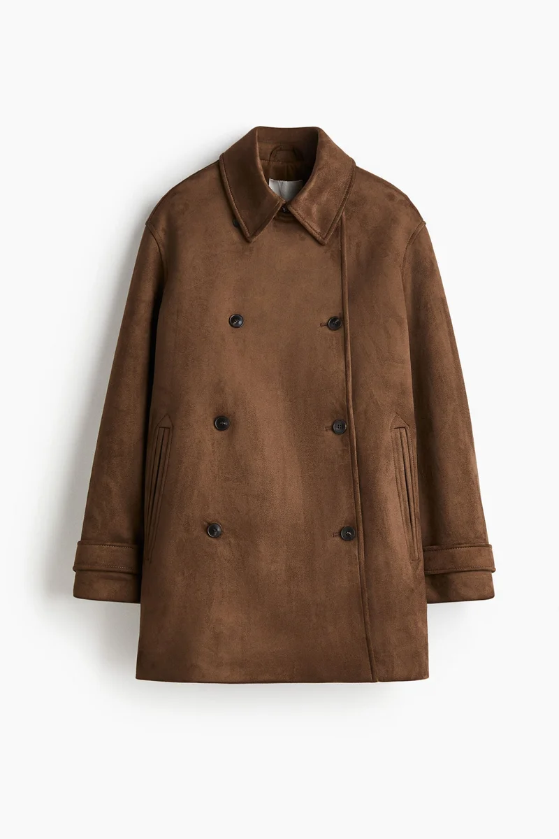 اتش اند ام جاكيت بأزرار مزدوجة