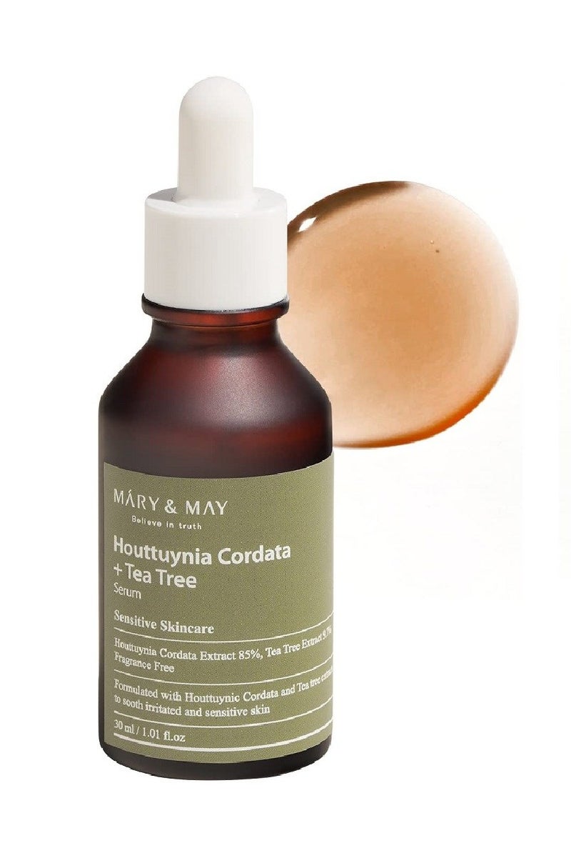 MARY & MAY Máry & May Houttuynia Cordata + Tea Tree Serum - Soothing for Acne-Prone Skin 30ml - Image 3