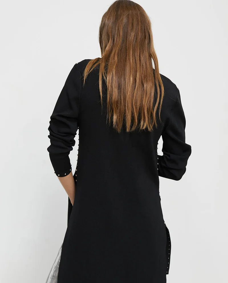 Lola Casademunt Studded knit cardigan