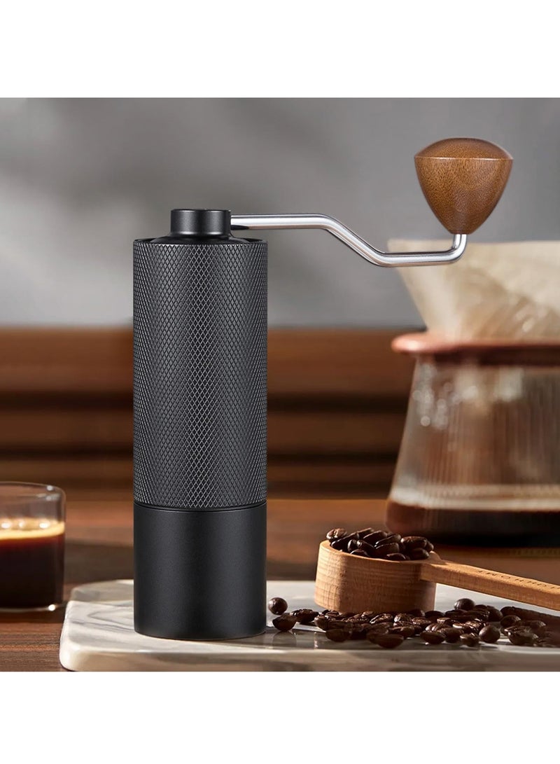 Manual Coffee Grinder,Hand Coffee Grinder with 7 Stainless Steel Conical Burr for Drip Coffee, Capacity 25g ,French Press,Pour Over,Turkish Brew,especially for Espresso Commercial Coffee Maker - Image 2