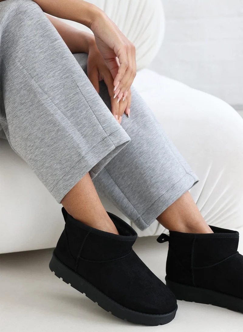 ويرز ذات فروم 'Pine' Faux Fur Lining Ankle Boots