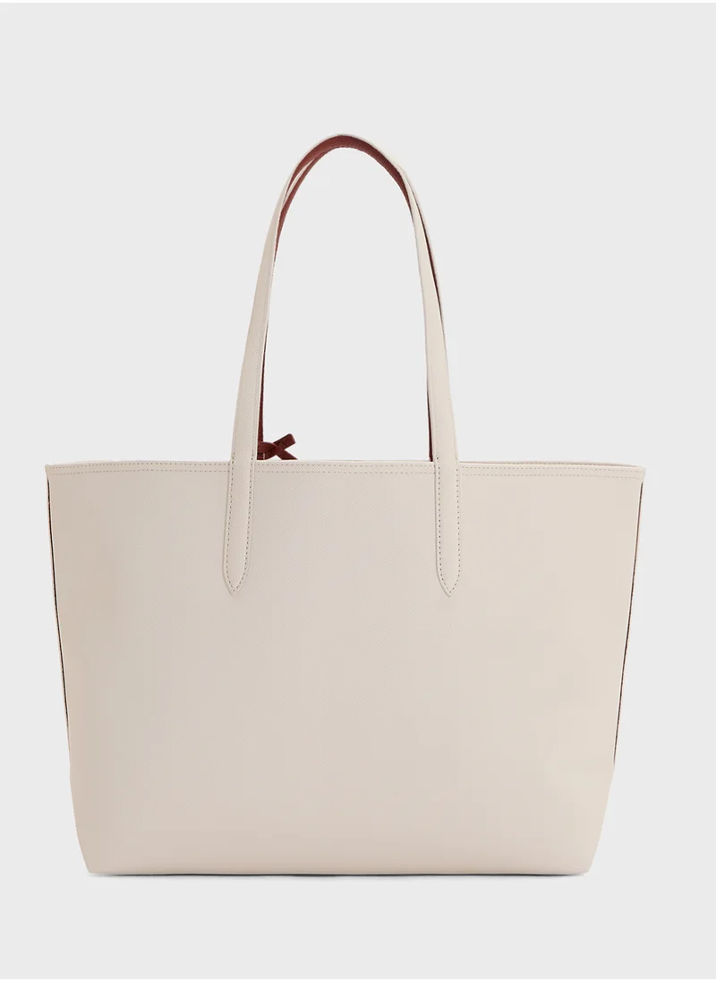 LACOSTE Essentials Top Handle Zip Over Tote