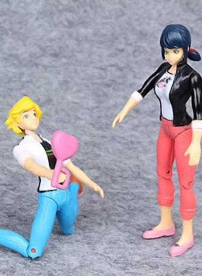 6-Piece Miraculous Tales Of Ladybug And Cat Noir Figure Set 20cm - Image 5