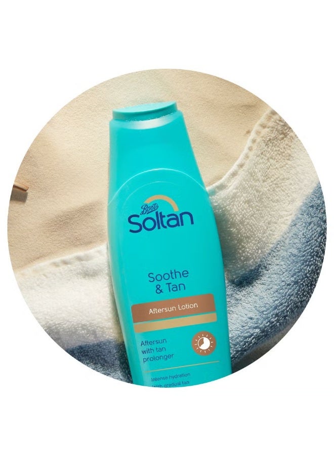 Soltan Soothe & Tan Aftersun Lotion - 200ml - Image 3