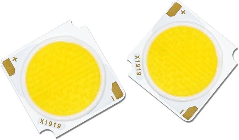4pcs 19 * 19mm LED COB Bridgelux Chip 12W 18W 24W 30W 36W 42W DC36-39V LED RA97 Track Lamp Downlight Light Source Accessory(4000K,42W) - Image 1