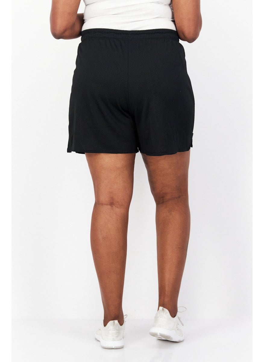 Women Plus Size Training Short, Black - pzsku/Z7697EBE695023B534599Z/45/_/1724351206/40172f33-5774-40ae-aba6-09342b649c17