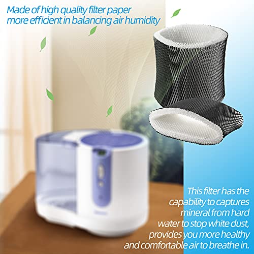ANTOBLE Humidifier Filter Wick Replacements for Holmes HWF65 HWF65PDQ-U, Replace Part # HWF65CS Filter C - 2 Pack - Image 5