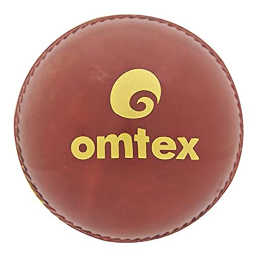 Omtex Swing Ball (Half Tennis) Cricket Training Ball Size 5.5. Diameter 2.5 cms - Image 2