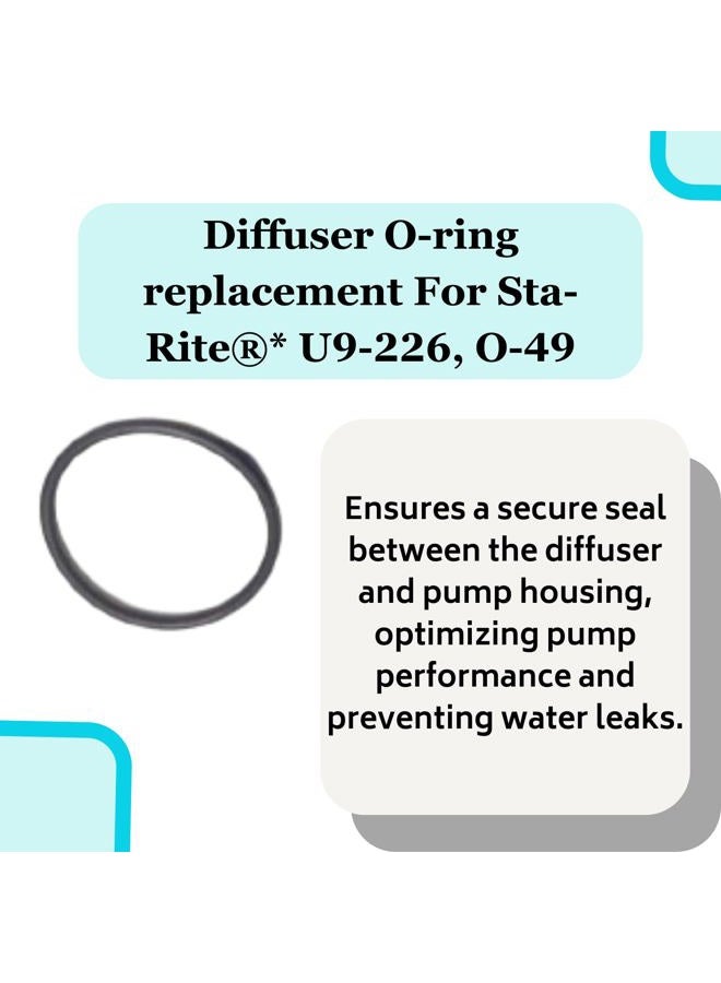 Southeastern Accessory O-Ring Rebuild Kit (Pre 1998) for Sta-Rite P2RA & P2R Dura-Glas/MaxeGlas Pump Repair Kit 6 - Image 4