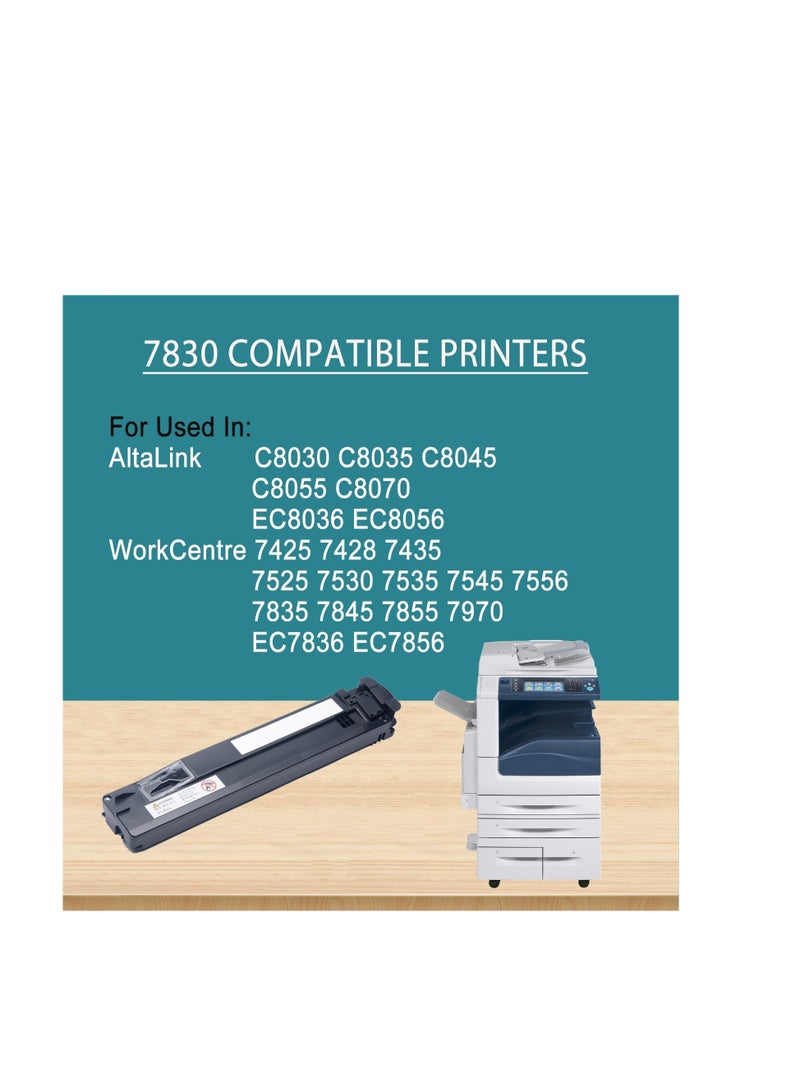 WorkCentre 7530 Waste Toner Container, 008R13061 Waste Toner Cartridge Compatible for Xerx WorkCentre 7425, 7428, 7435, 7525, 7530, 7535, 7545, 7556, 7830, 7835, 7845, 7855, 7970  - Image 4