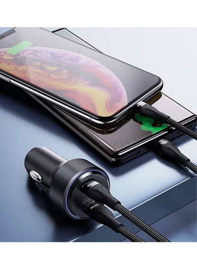 NIPUDUN Pack of 4 Type-C fast car charger and USB Type-C port 60w - Image 4