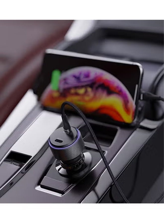 NIPUDUN Pack of 4 Type-C fast car charger and USB Type-C port 60w - Image 5