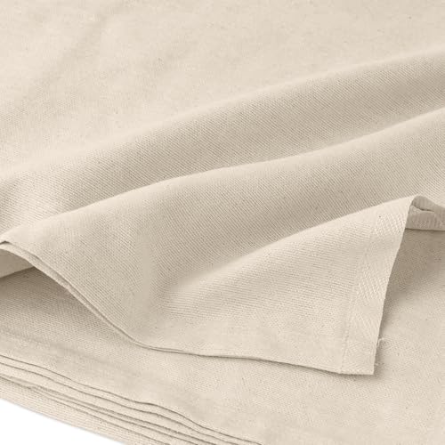 Avalonbedding Avalon Bedding Hospital Blankets Twin Size 100% Cotton Thermal Blanket Hospital Style Blanket - Lightweight Hospital Blanket - Hospital Blankets - General Hospital Blanket Twin 90x70 Inches (Natural) - Image 2