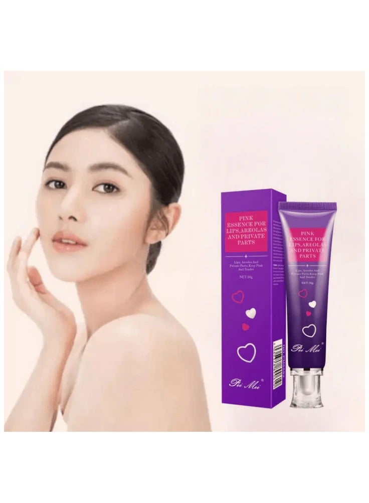 Makari eimei Pink Lips & Nipple Cream, Intimate Pink Privates Parts Pink Cream Pinkish Repair Gel Moisturizing Cream - Image 2