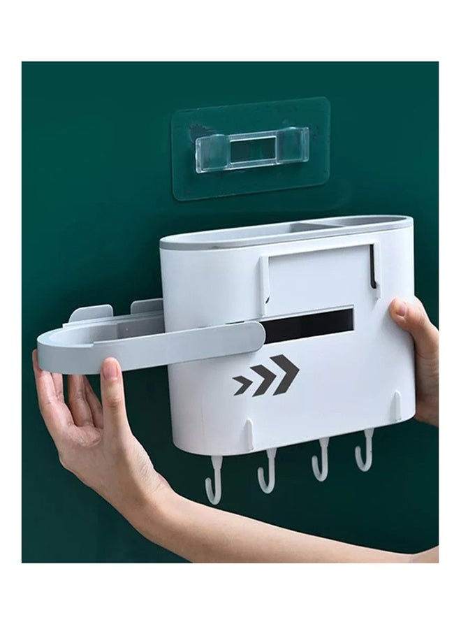 fashionhome Set of 2 Wall Mounted Multifunctional Storage Box - Image 4