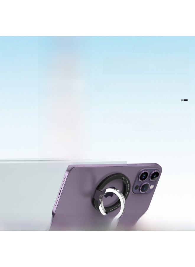 Magsafe Magnetic Mobile Phone Ring Bracket Metal Desktop Bracket Alloy Material Ultra-thin Modeling Direct Supply-Color:089 Blue - Image 2