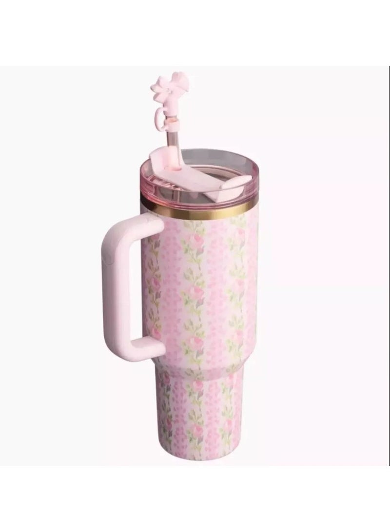 Stanley Cup X LoveShackFancy limited edition Blooming Hairloom made of 40 oz stainless steel - Image 3