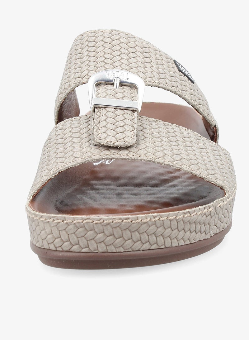 VITAL 148-1018 Vital Mens Sandals Vitallo Country 74007B41596 Taupe - Image 1