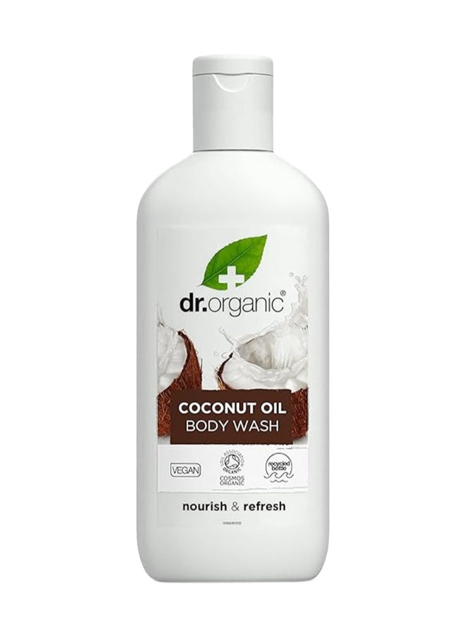 dr.organic - Dr. Organic Coconut Oil Body Wash, Vegan Formula For Nourishing & Refreshing, 250Ml - Image 1