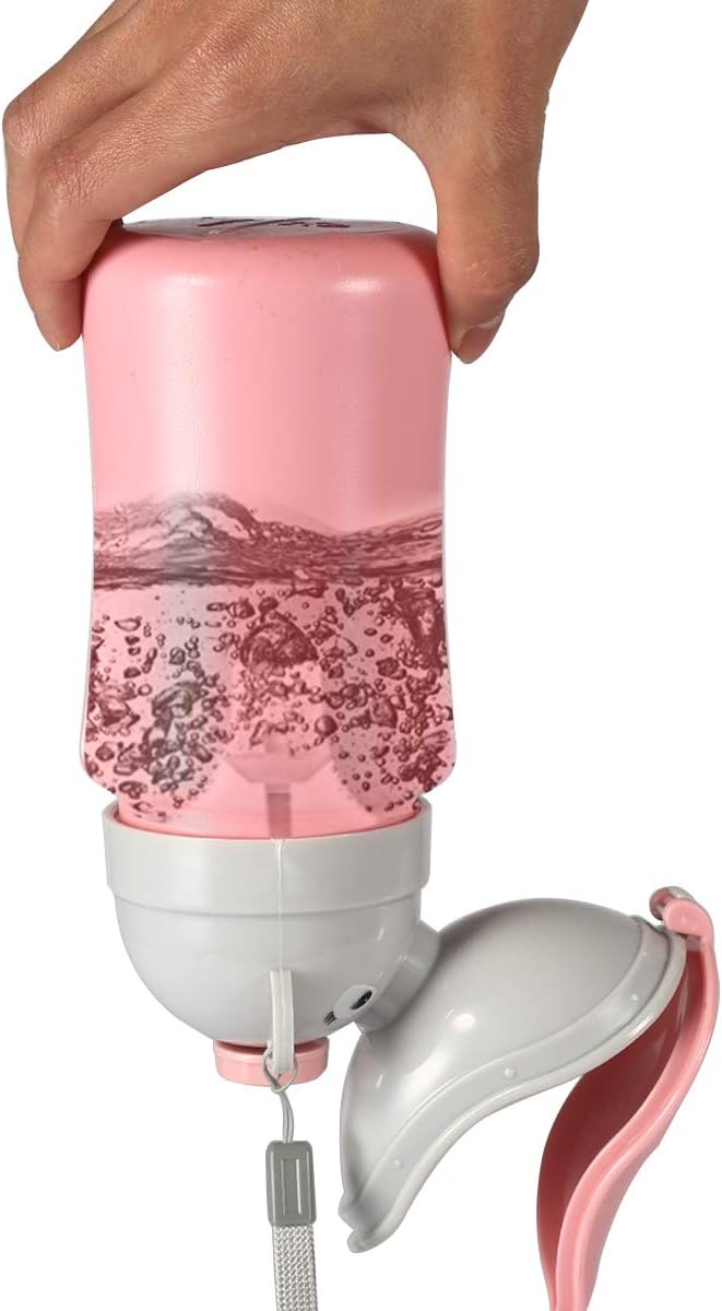 ONEDONE Portable Baby Child Potty Urinal Emergency Toilet for Camping Car Travel and Kid Potty Pee Training (Pink) - Image 3