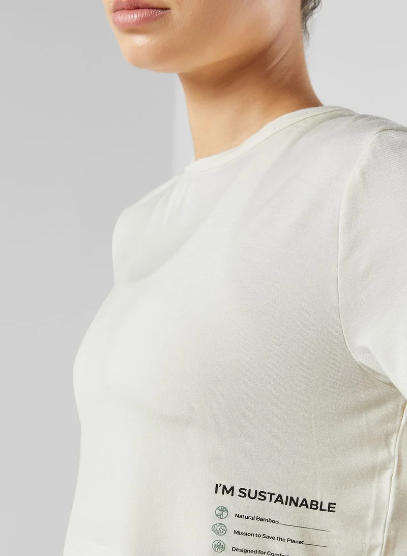 FRWD FRWD Sustainable Cropped T-Shirt