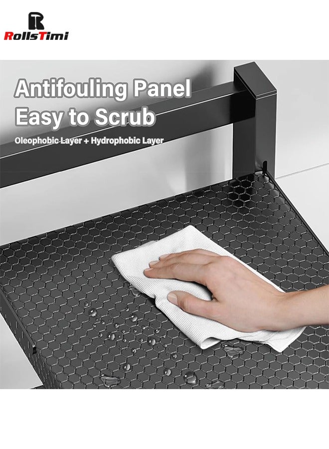 RollsTimi  4 Tier Pot Rack Organizer Pot and Pan Organizer Kitchen Storage Rack with Adjustable Dividers Pot Storage Organizer for Kitchen Counter and Under The Sink - Image 5