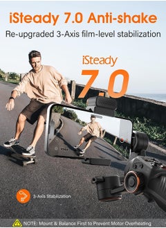 هوهم استقرار انحرافHohem iSteady M6 Kit Gimbal Stabilizer للهواتف الذكية  - Image 3