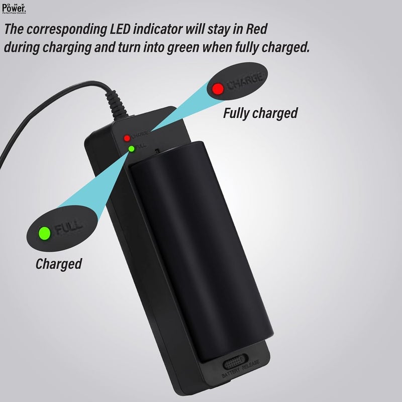 DMK Power High-Capacity 22.2V 2200mAh Battery Pack – Compatible Replacement for NB-CP2LH – Works with SELPHY CP1300, CP1200, CP1000, CP910 Compact Photo Printers (CP2LH CHARGER) - Image 4