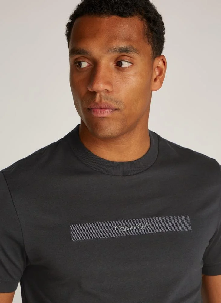 CALVIN KLEIN Logo Crew Neck T-Shirt