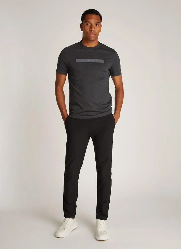 CALVIN KLEIN Logo Crew Neck T-Shirt