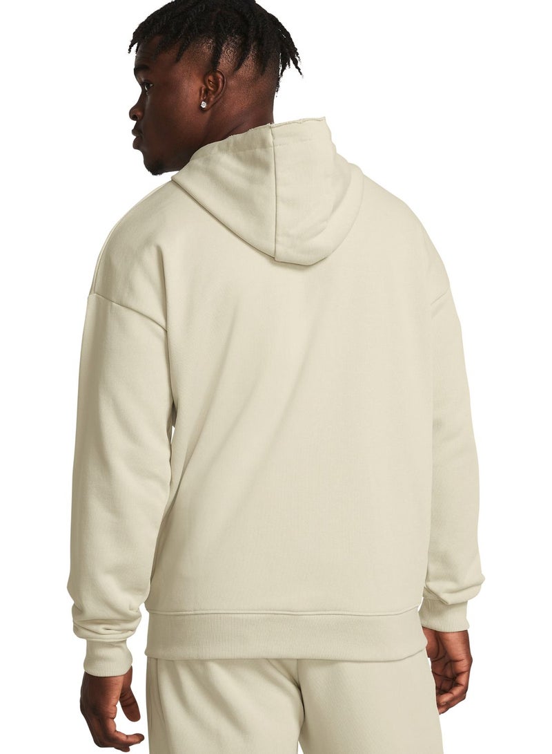 UNDER ARMOUR Project Rock 6M Terry Full Zip Hoodie  - Image 2