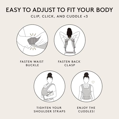 TULA Baby Tula Explore Cotton Baby Carrier 7 – 45 lb, Adjustable Newborn to Toddler Carrier, Multiple Ergonomic Positions Front and Back, Soft and Supportive – Tula Coast, Folklore - Image 5