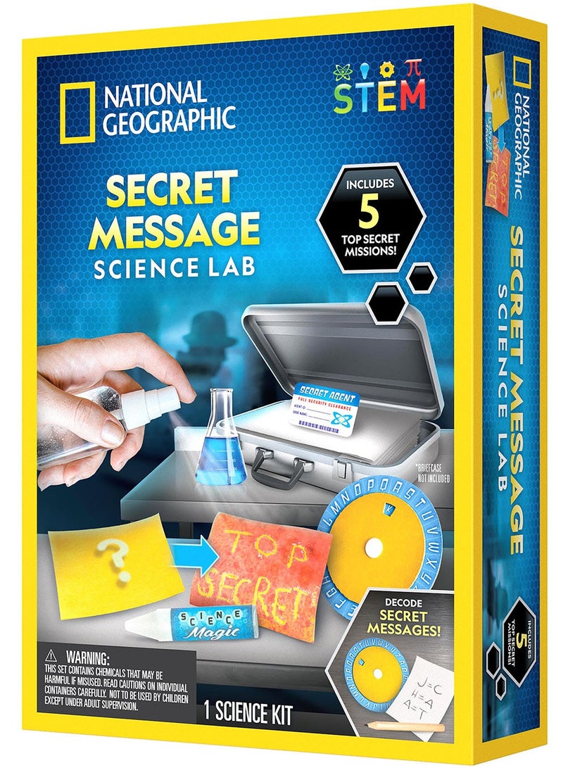 NATIONAL GEOGRAPHIC Blue Marble National Geographic Secret Message Science Lab - Image 2