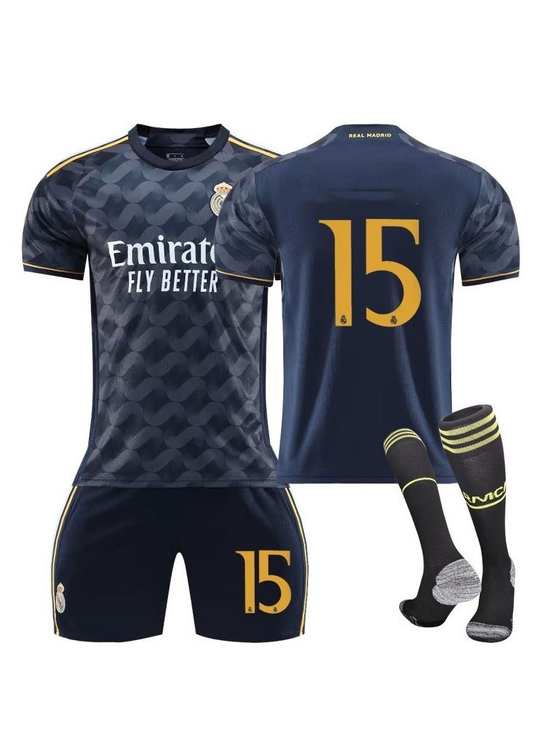 3-Piece Set Of New Real Madrid 15 Football Jerseys