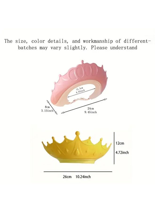 Adjustable Water Blocking Shower Cap Hair Care Protective Cover Cartoon Style - Image 4