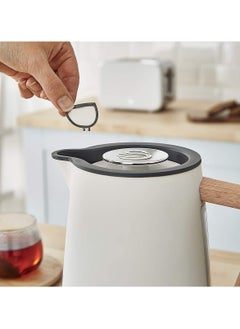 Swan Nordic Cordless Kettle White 1.7L  - Image 3