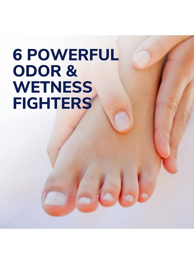 دكتور شولز بودرة دكتور شول للقدمين فائقة الامتصاص للعرق، 7 أونصة // أقصى امتصاص للعرق، حماية من الروائح الكريهة طوال اليوم، تحافظ على انتعاش القدمين وجفافهما - عبوة من قطعتين - Image 3