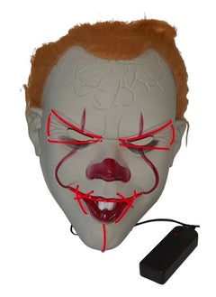 Generic Glowing Eyes of the Damned: LED Clown Mask for  Nights  - Image 2