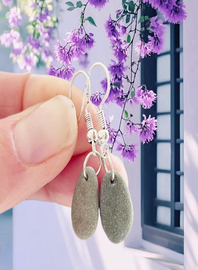 Lifetop Lifetip 10PCS Top Drilled Pebbles, 0.8"-1.0" Tiny Drilled River Stones, Rocks for Crafts,Painting,Pendants,Stone Beads - Image 3