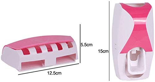 Vroxy Vroxy Automatic Toothpaste Dispenser Wall Mounted Hands Free Toothpaste Squeezer for Washroom Bathroom Multi Color - Image 5