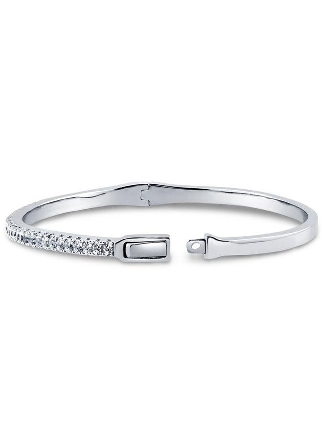 بيركيل سوار بيريكل من الفضة الإسترلينية مرصع بالزركونيا المكعبة للنساء - Image 3