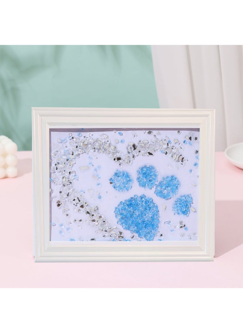 New DIY Resin Art Kit Ocean Craft Cat claw material package + photo frame 