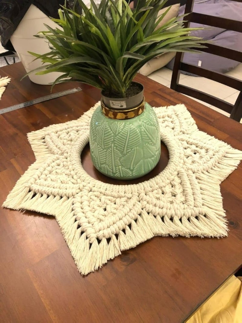 Handmade Macrame Table Runner For Decor 25cm *50cm