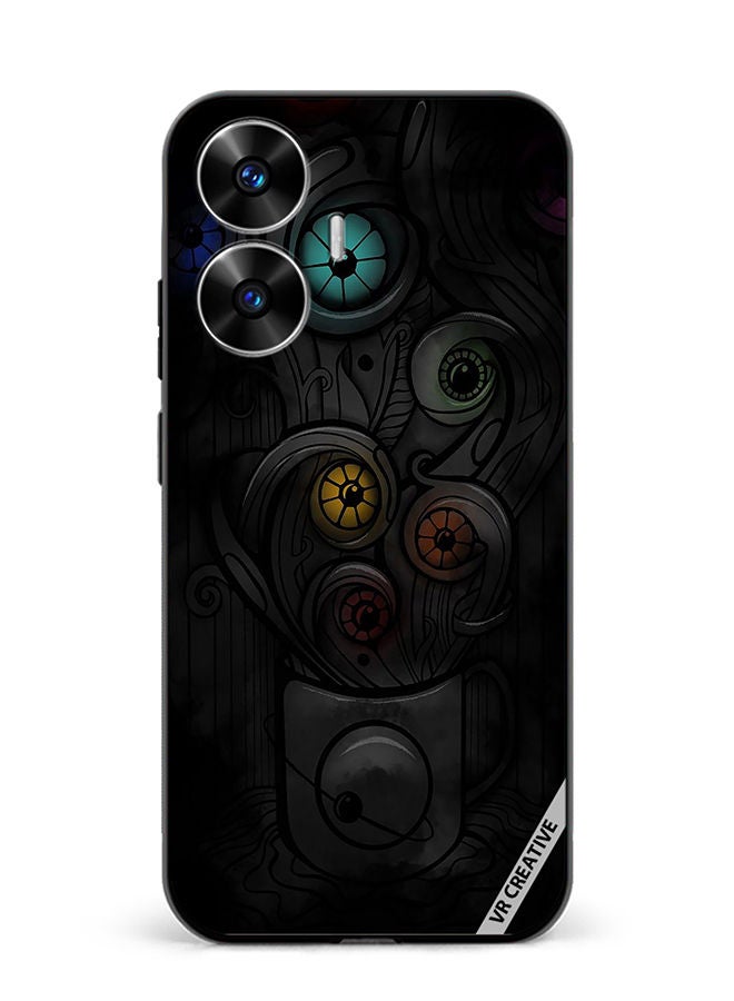 VR CREATIVE Protective Case Cover For Realme C55 Design Multicolour - Image 1
