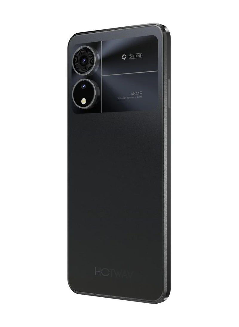 HOTWAV Note 12 2024 Smartphone 6’8 inch HD display screen with 6+10GB RAM+128GB ROM Midnight Black - Image 4