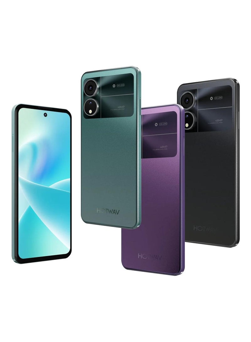 HOTWAV Note 12 2024 Smartphone 6’8 inch HD display screen with 6+10GB RAM+128GB ROM Midnight Black - Image 3