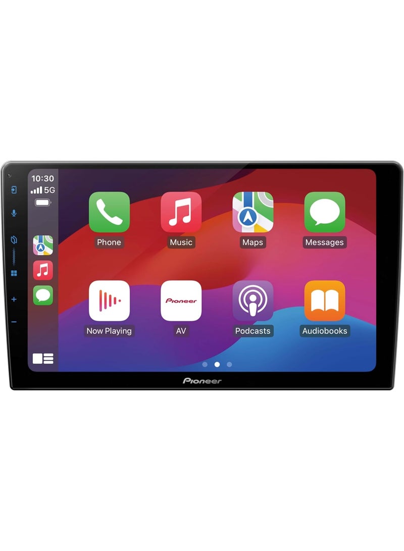 بايونير جهاز استقبال AV DMH-AP6650BT مقاس 9 بوصات مثالي مع Apple CarPlay لاسلكي وAndroid Auto لاسلكي وخاصية النسخ المتطابق من Weblink Cast - Image 1